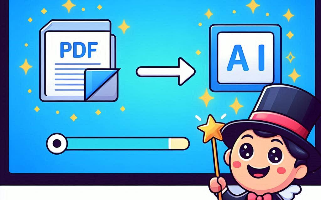 Unlock the magic of converting PDFs to AI – where static meets dynamic creativity