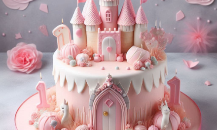 unique birthday cake for baby girl